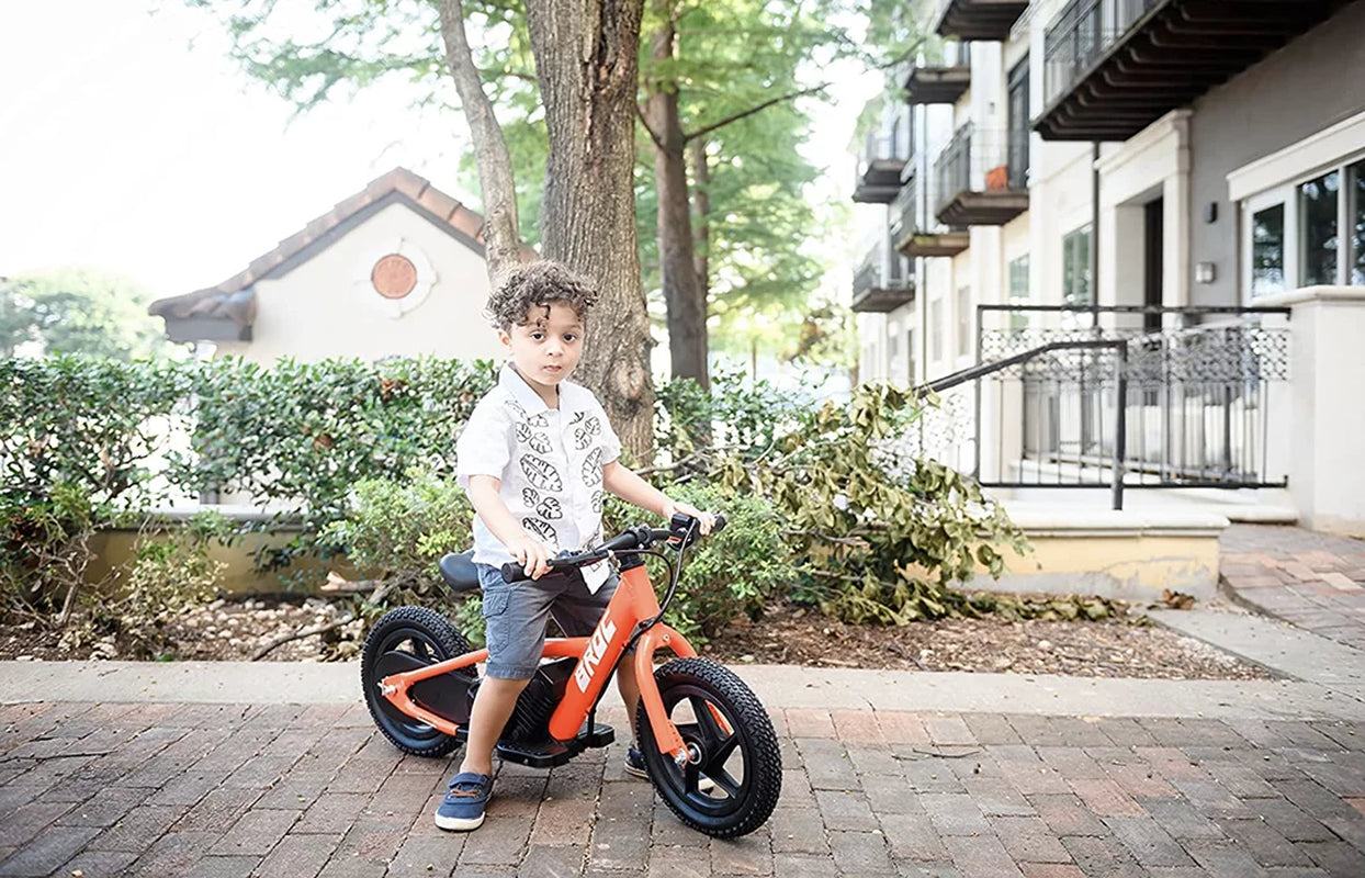 Broc Ebikes BROC Ebikes -D12 RED 12 In. Battery Powered Ebikes, Red