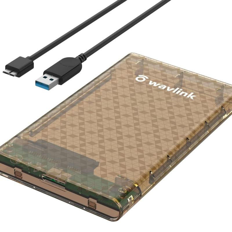Protective Hard Drive Enclosure - Easy-To-Use Portable Case for External Storage - Computer Drive Case