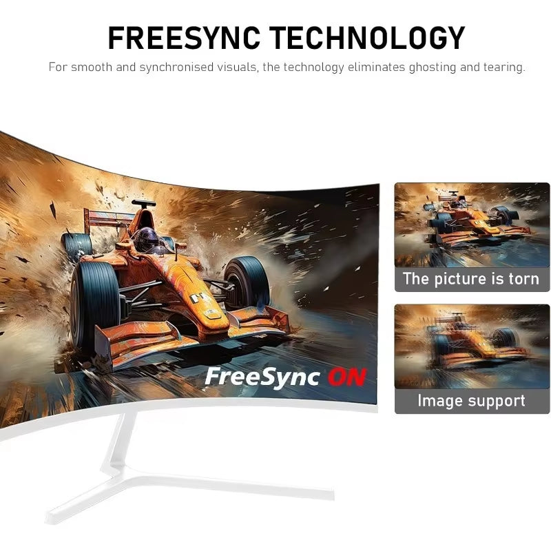 27-Inch Curved Gaming Monitor, 1800R, 280Hz Refresh Rate, FHD 1080P, 1ms Response Time, FreeSync, 98% sRGB, 178° Viewing Angle, HDMI 2.0, DisplayPort