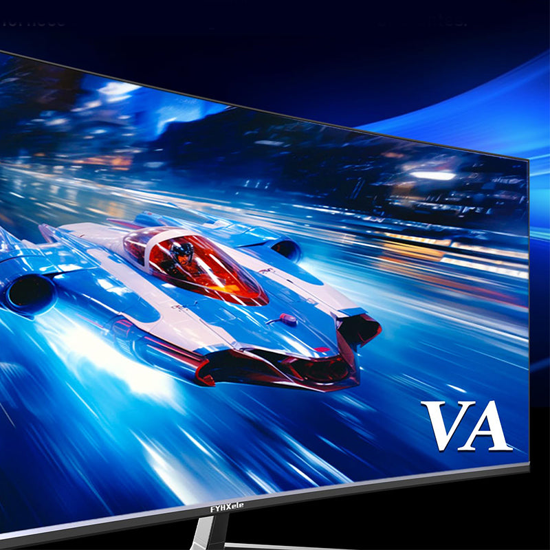 FY32QHC 32 Inch Curved Gaming Monitor QHD 165Hz 1Ms VA Panel AMD Freesync 2800R Curvature VESA Mount Hd/Dp/Usb/Audio Ports High Contrast Ratio Immersive Gaming Screen Monitors