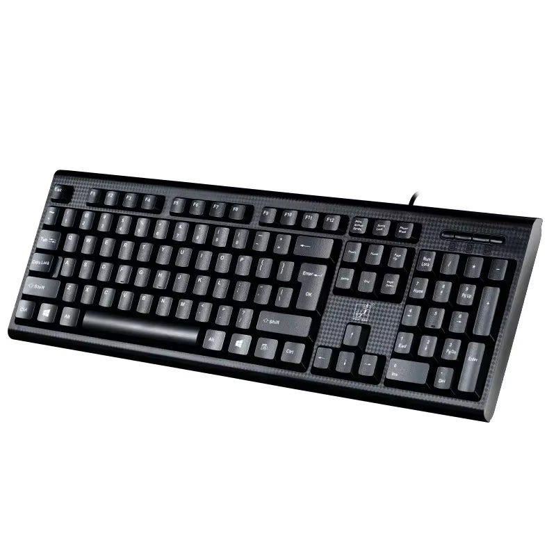 104 Keys Wired Computer Keyboard Full-Size Mechanical Gaming Keyboard for Desktop Laptop Tablet Compatible with Windows, Macos