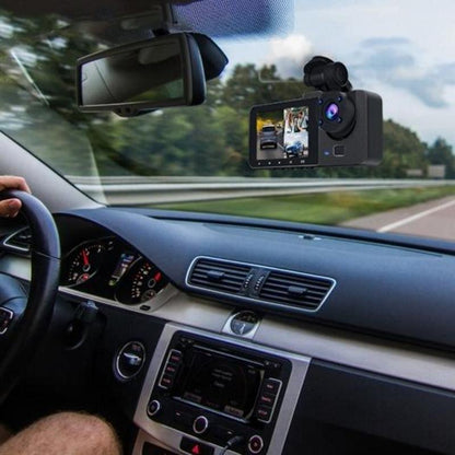 Dash Camera for Cars 1080P, 64GB Card, Dash Cam Front and Rear with Built-In Night Vision, 2.0'' IPS Screen, 170°Wide Angle, WDR, Parking Mode, Loop Recording