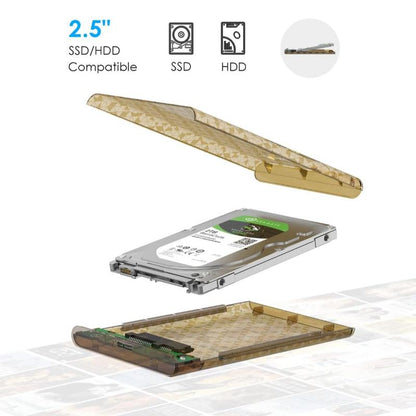 Protective Hard Drive Enclosure - Easy-To-Use Portable Case for External Storage - Computer Drive Case