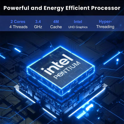 14/15.6-Inch Laptop Computer Intel Pentium Gold 6500Y Dual-Core Processor 8GB/16GB/32GB RAM 256GB/512GB/1TB SSD Rom,Suitable for Student Study＆Business Office,Suitable for Photoshop and Editing