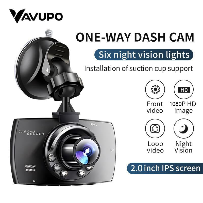 Full HD 1080P Car DVR Recorder, Wide Angle View Car DVR with IR Night Vision, Loop Recording Car DVR with Motion-Detection