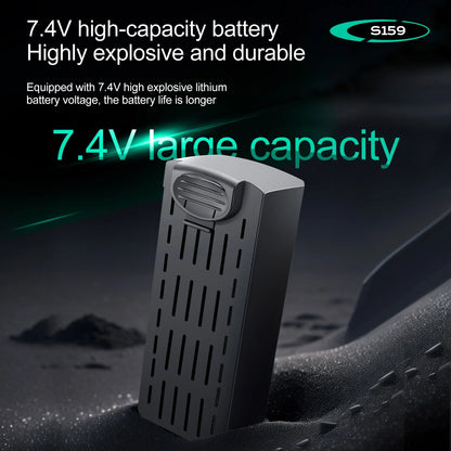 Taicans S159 Drone Battery,7.4V 2200Mah Drone Battery Extra Spare Replacement Battery