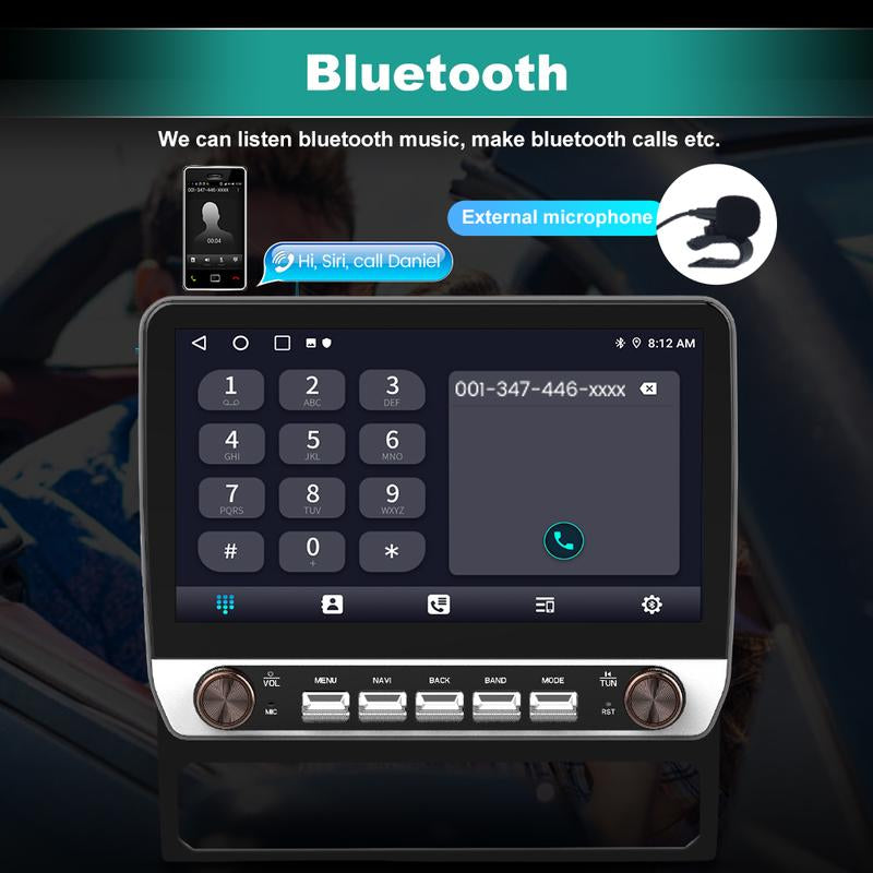 10"6 Touchscreen Android 13 Car Radio Stereo Toyota Tacoma 2005-2015 Wireless Carplay Android Auto BT Wifi GPS FM GPS