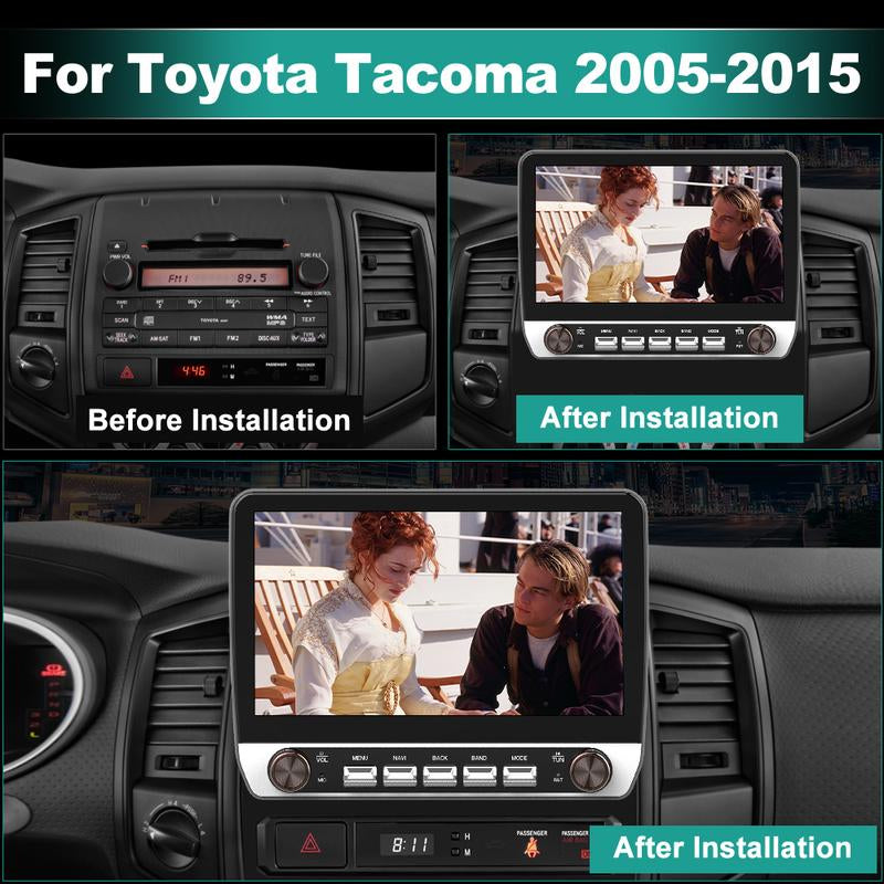10"6 Touchscreen Android 13 Car Radio Stereo Toyota Tacoma 2005-2015 Wireless Carplay Android Auto BT Wifi GPS FM GPS