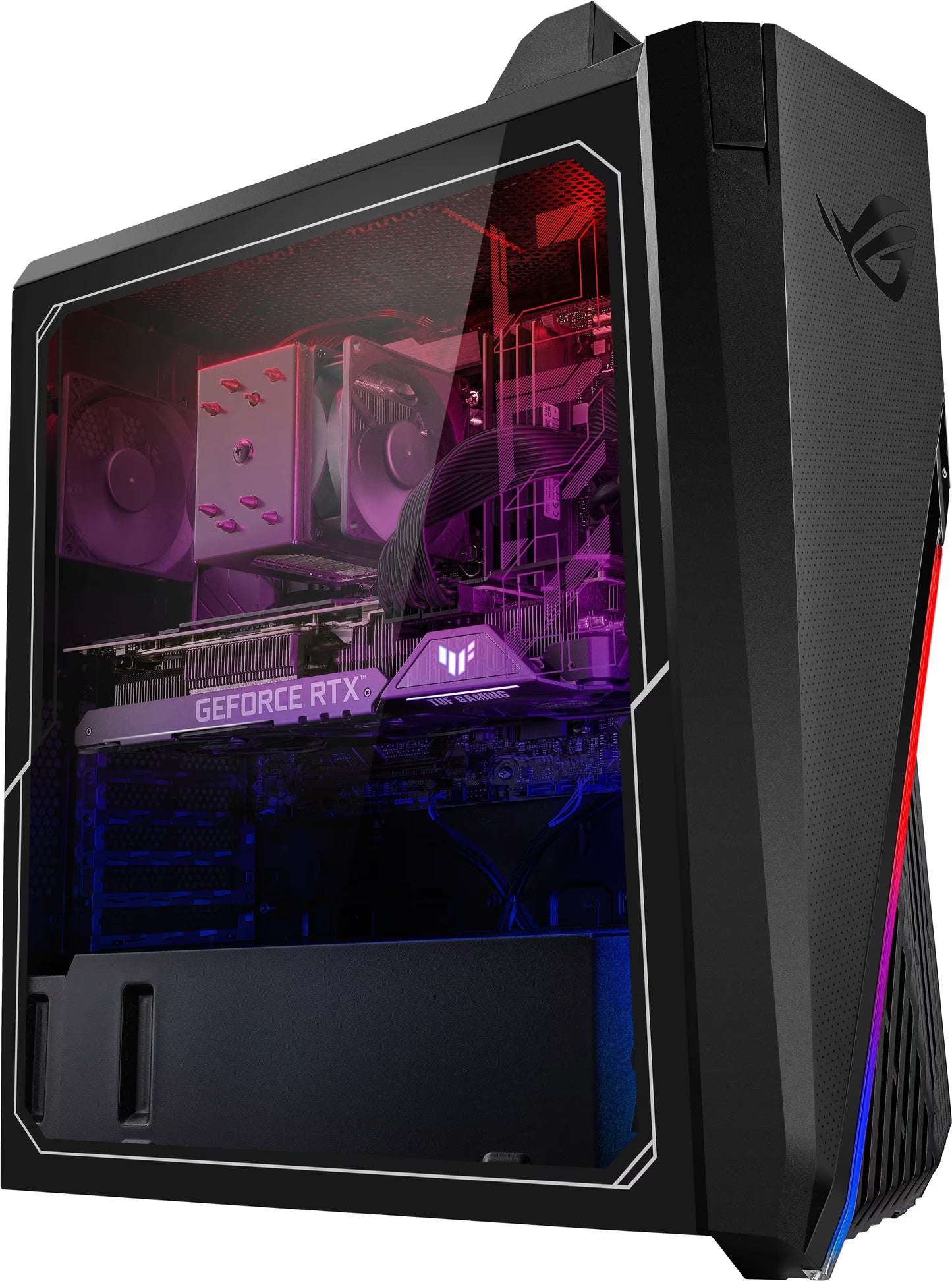 ASUS ROG R7 RTX 3060 Desktop | AMD Ryzen 7 5700G | NVIDIA GeForce RTX 3060 12GB | 16GB RAM | 1TB HDD + 256GB SSD | Windows 10 Home | Gray Chassis