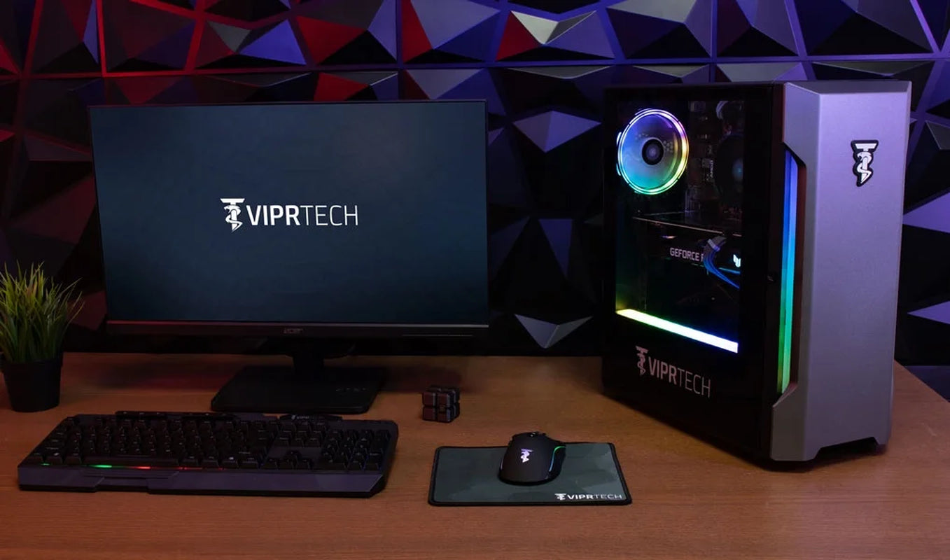 Rebel 4.0 Gaming PC - AMD Ryzen 7 (4.1Ghz), RTX 4060 8GB, 32GB DDR4, 1TB SSD, Desktop Black