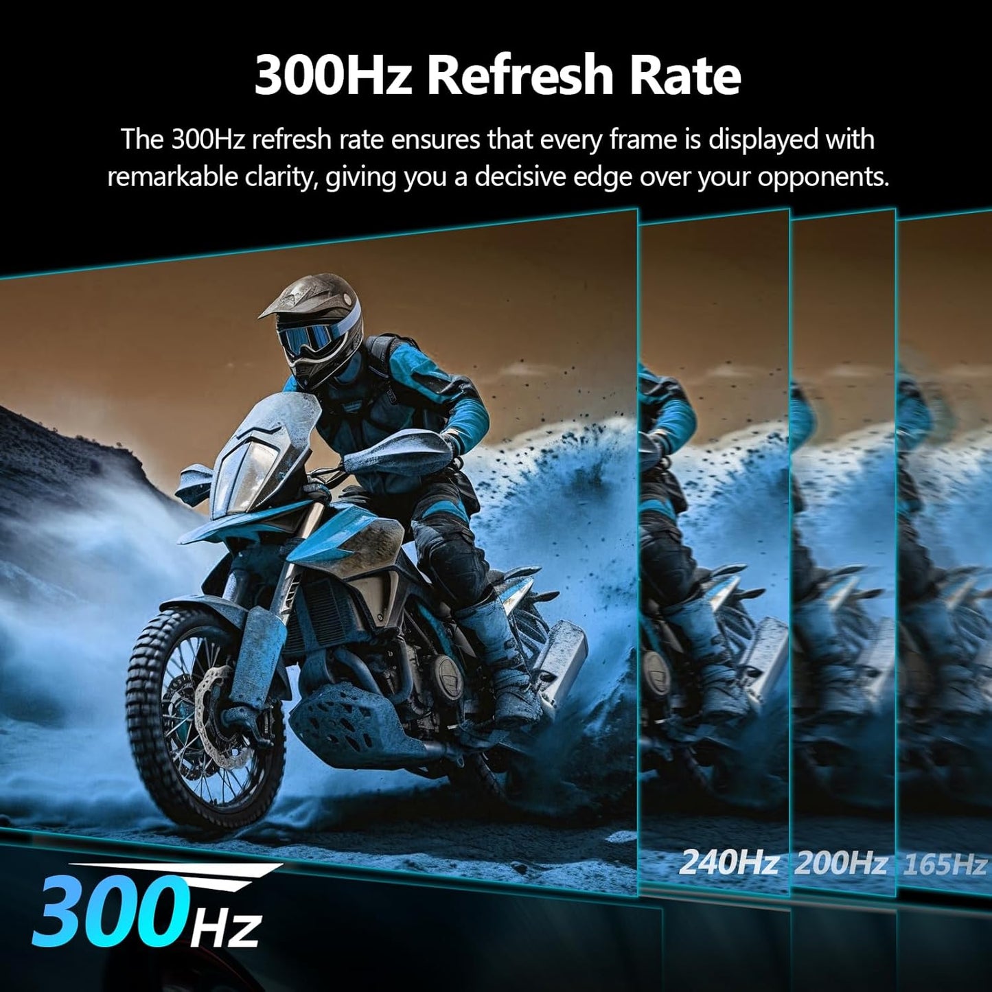 Z-Edge 27-Inch FHD 1080P Curved Gaming Monitor, 280Hz Refresh Rate, 1ms MPRT, 350 Nits Brightness, 16.7 Million Colors