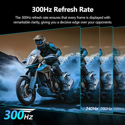 Z-Edge 27-Inch FHD 1080P Curved Gaming Monitor, 280Hz Refresh Rate, 1ms MPRT, 350 Nits Brightness, 16.7 Million Colors