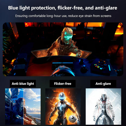 Z-Edge 27-Inch FHD 1080P Curved Gaming Monitor, 280Hz Refresh Rate, 1ms MPRT, 350 Nits Brightness, 16.7 Million Colors