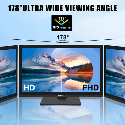 24-Inch FHD 1080P IPS Office Monitor with 100Hz Refresh Rate, HDMI Connectivity, Frameless Design, VESA Mountable, and Built-In Speakers