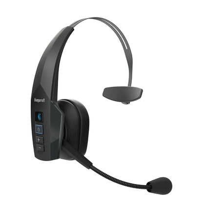 B350-XT Wireless Bluetooth Mono Headset with 96% Noise Cancellation Microphone & Lightweight Headband
