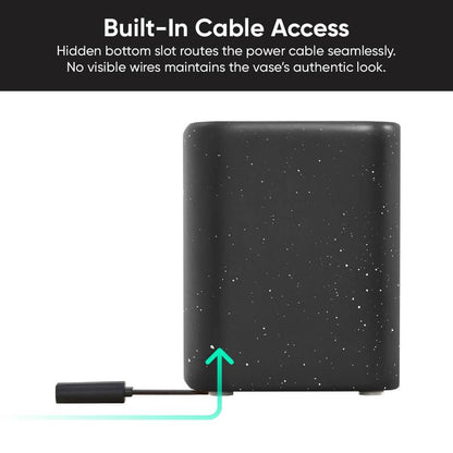 WYZE Wyze Cam Vase - Modern Home Security Camera with Stylish Design for Smart Home Decor