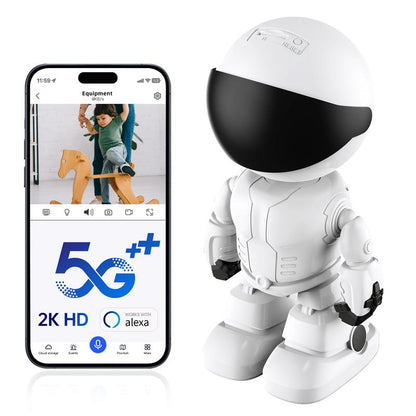 3MP Home Security Indoor Camera with Motion Detection and AI Human Detection Cable