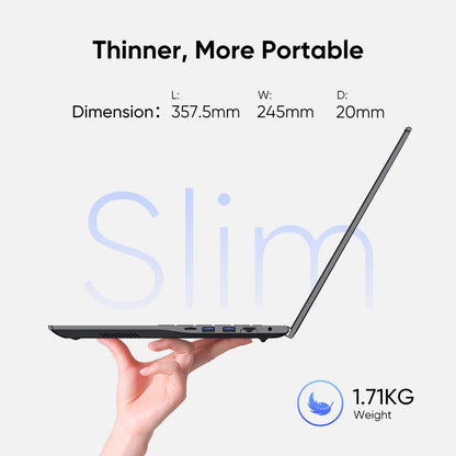 Ultra-Wide 16" FHD Business Laptop Computer Windows 11 Pro Dual-Core I5-8210Y Processor Turbo 3.6Ghz 16GB RAM 512GB SSD Backlit Keyboard Multi-Port Hub 44Wh Long Battery Life​