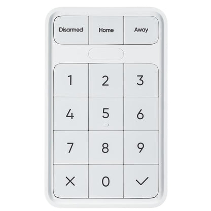 Wyze Sense Keypad for Wyze Home Monitoring (Sense Hub Required) — Home Security Keypad with Panic Button