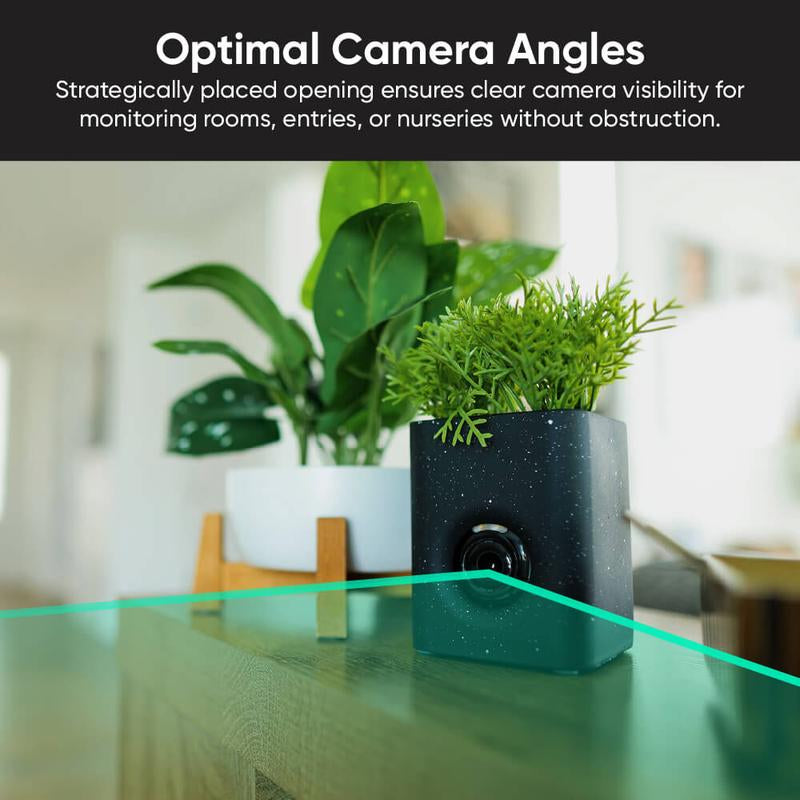 WYZE Wyze Cam Vase - Modern Home Security Camera with Stylish Design for Smart Home Decor