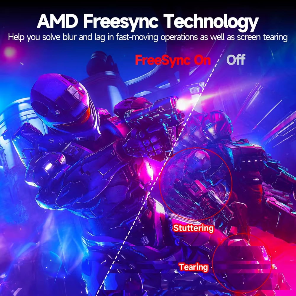 Professional 1800R Curved Gaming Monitor - 165Hz/180Hz VA Screen for Home, Office, and Dormitory Use