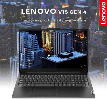 Lenovo V15 Gen 4 Business Laptop - Powerful AMD Ryzen 5, 15.6" FHD Display, 1TB SSD, Windows 11 Pro, and 1 Year Accidental Damage Protection