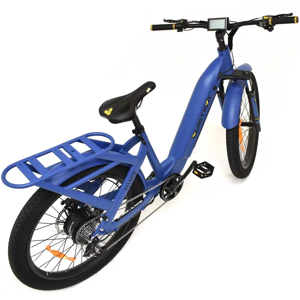 22 VIL 50 BLU 16 2022 Villager 5.0 E-Bike - 500W, 16" Frame, Classic Blue