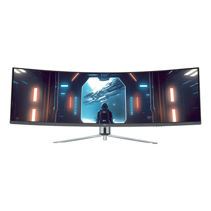49" 3840 X 1080P Curved Dual FHD Gaming Monitor, Black, 100133225