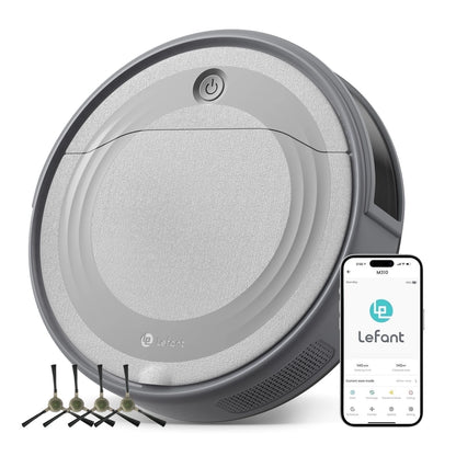 Robot Vacuum Cleaner with 4500Pa Suction, PSD Obstacle Avoidance, Wifi/App/Voice Control,Ideal for Pet Hair, M310