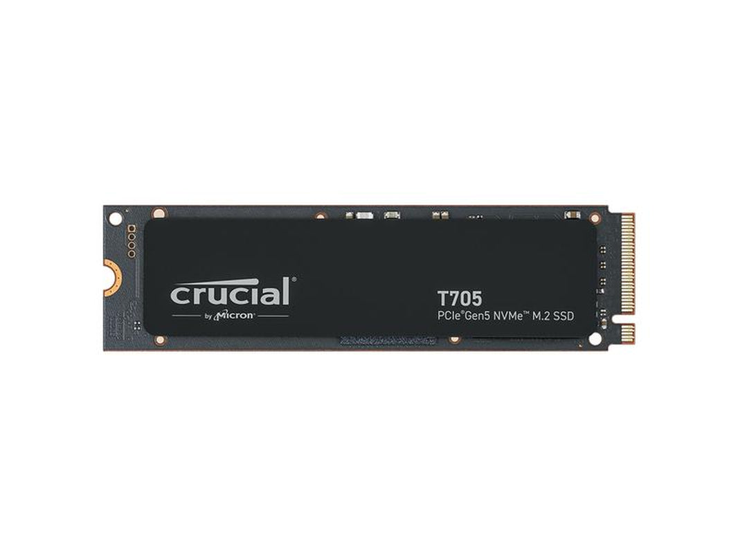 Crucial T705 1TB Pcie Gen5 Nvme M.2 SSD - up to 13,600 Mb/S - Game Ready - Internal Solid State Drive (PC) - +1Mo Adobe CC - CT1000T705SSD3