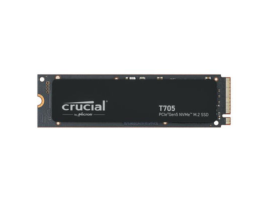 Crucial T705 1TB Pcie Gen5 Nvme M.2 SSD - up to 13,600 Mb/S - Game Ready - Internal Solid State Drive (PC) - +1Mo Adobe CC - CT1000T705SSD3
