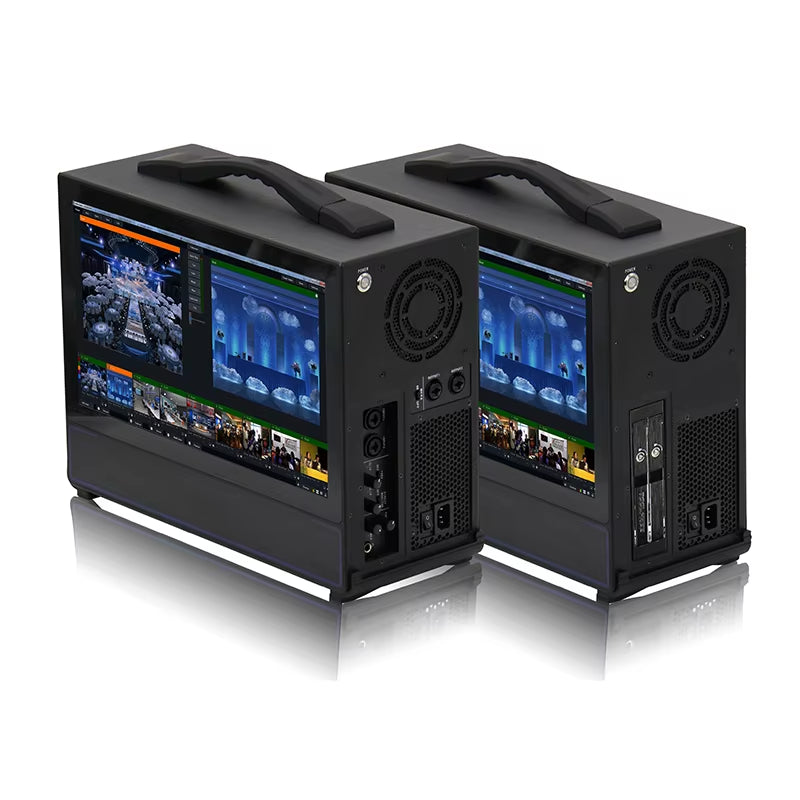 Multi-Functional All-In-One Live Streaming Machine Virtual Broadcasting Video Equipment for Radio & TV Broadcasting