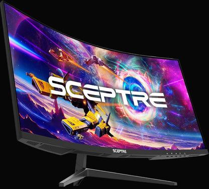 30-Inch Curved Gaming Monitor 21:9 2560X1080 Ultra Wide/ Slim HDMI Displayport up to 200Hz Build-In Speakers, Metal Black (C305B-200UN1)