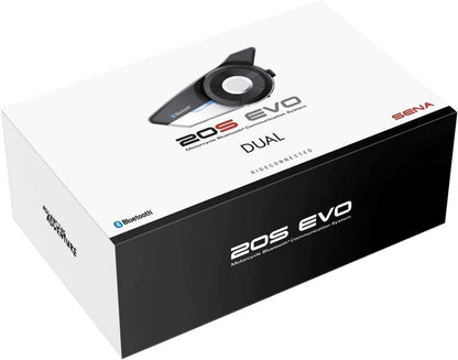 20S EVO, Motorcycle Bluetooth Communication System Dual Pack (Discontinued)