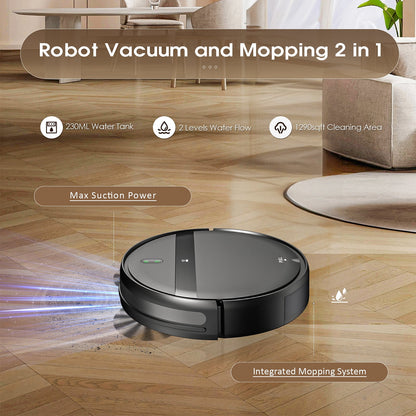 Robot Vacuum Cleaner G20 Vacuum and Mop Combo for Pet Hair Hard Floor, Wifi/Alexa Control