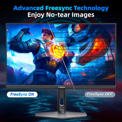 27-Inch 1080P IPS Gaming Monitor with 380Hz Refresh Rate, 0.5ms GTG Response Time, Adjustable Vertical Stand, FreeSync, HDR, and VESA Compatibility