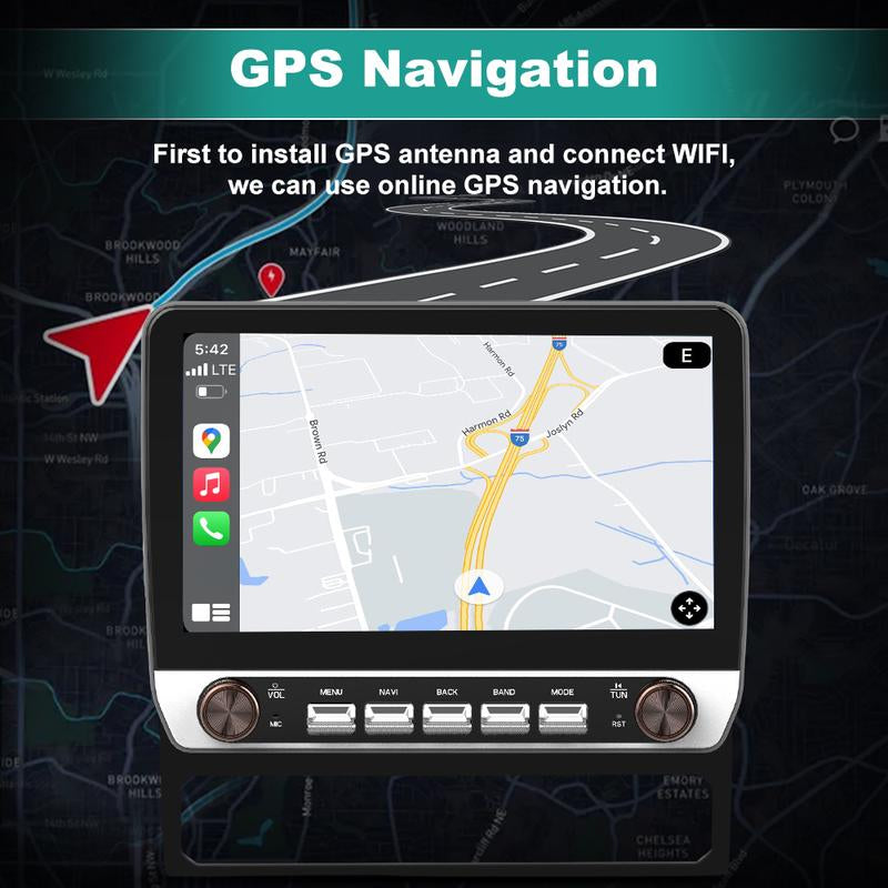 10"6 Touchscreen Android 13 Car Radio Stereo Toyota Tacoma 2005-2015 Wireless Carplay Android Auto BT Wifi GPS FM GPS