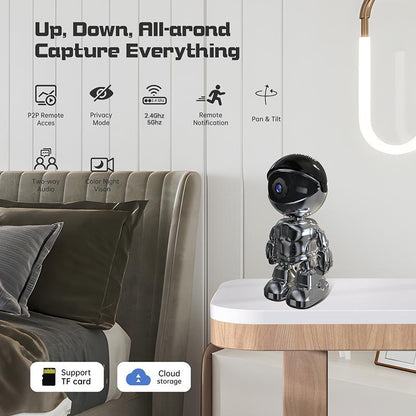 3MP Home Security Indoor Camera with Motion Detection and AI Human Detection Cable