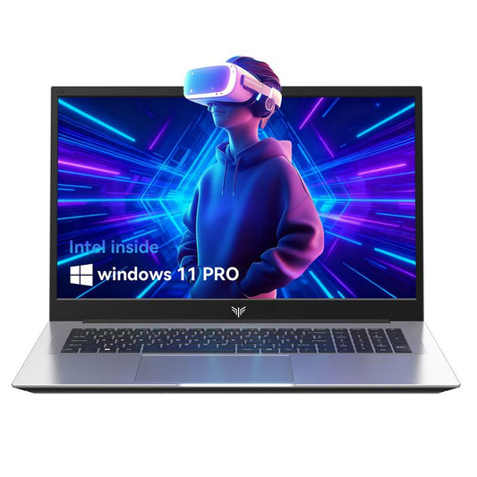 2025 18.5" FHD Business Laptop - Intel N150 CPU Quad-Core(3.6Ghz), 16GB RAM, 8000 Mah Battery, 512GB SSD, Wifi 5, BT 5.0, Type-C Windows 11 Pro - Office/Student/Home Use, Back to School Gifts for Students Teen, Birthsday Gift for Women Men US Delivery