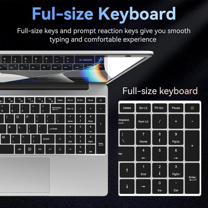 15.6" Power Laptop - 12GB RAM, 512GB SSD, FHD IPS, 4 Speakers, 38WH, Dual USB3.0, Win 11 Laptop on Clearance