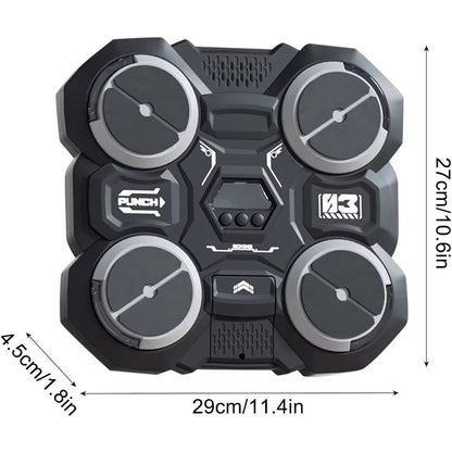 Bluetooth-Enabled Smart Music Boxing Machine for Children - Wall-Mounted Design