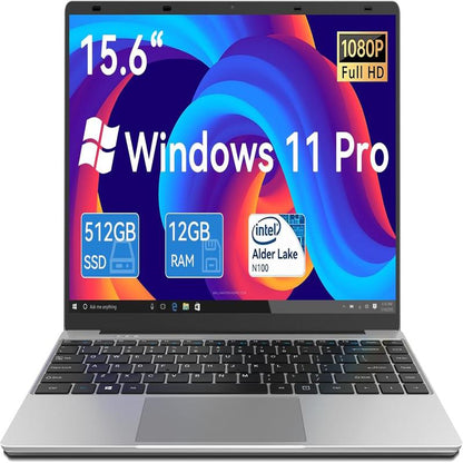 14.1 Inch Laptop, Windows 11 Laptop Computer, Intel Celeron N4020C(Up to 2.8Ghz), 8GB RAM 256GB SSD, Full HD 1920X1080, Mini HDMI, USB3.0, Webcam, TF Card, Type-C, 5000Mah Battery 2025 Laptop Mini Laptop Computer