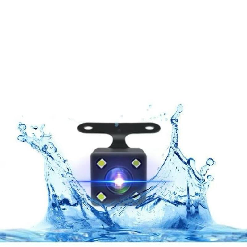 Three Lens Dash Camera Full HD with 32 GB SD Card - Front inside & behind Recording System