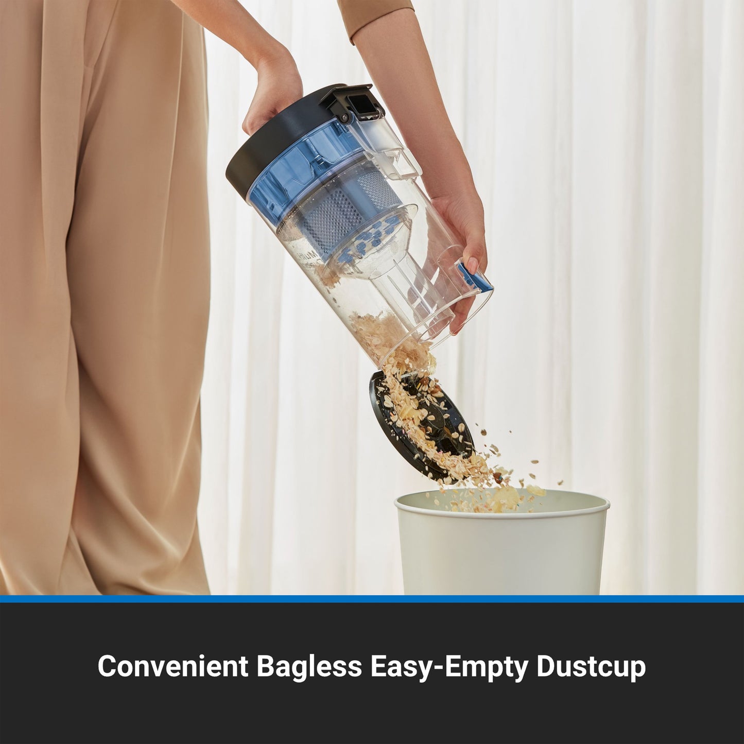 Self-Emptying Robot Vacuum with HEPA Filter, Smart Navigation & Voice Control, NERE10SW