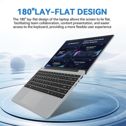 14.1 Inch Laptop, Windows 11 Laptop Computer, Intel Celeron N4020C(Up to 2.8Ghz), 8GB RAM 256GB SSD, Full HD 1920X1080, Mini HDMI, USB3.0, Webcam, TF Card, Type-C, 5000Mah Battery 2025 Laptop Mini Laptop Computer